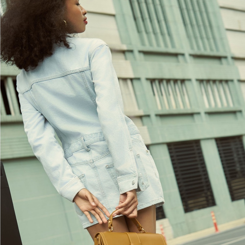 NWT Zara Denim Dress